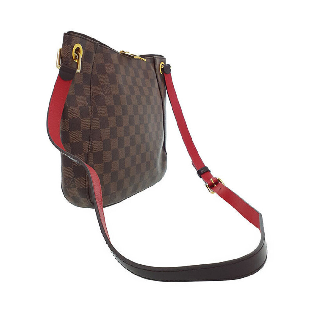 Louis Vuitton Damier Ebene Brown South Bank Shoulder Bag - Picture 2 of 8